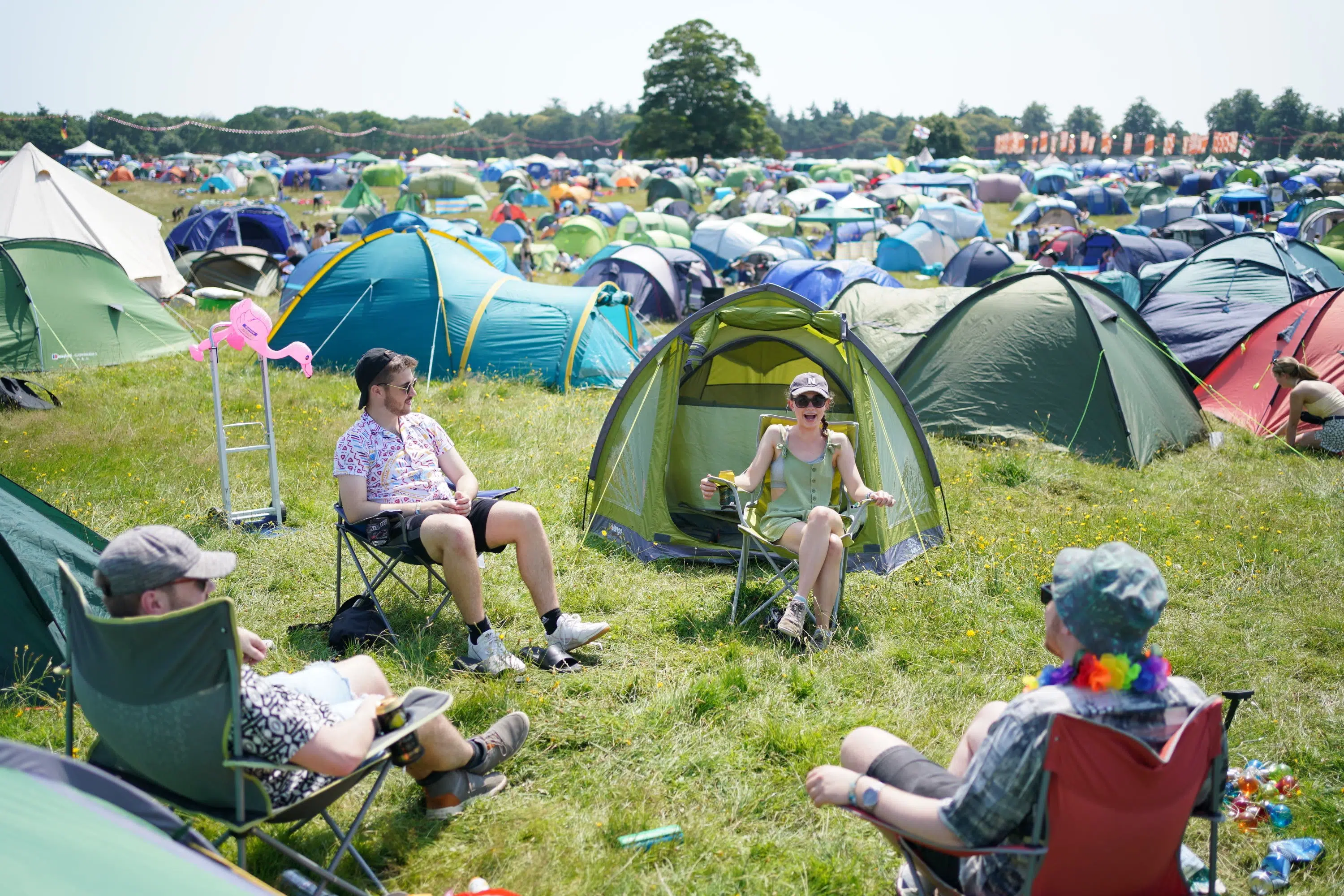 Campers at festival scaled