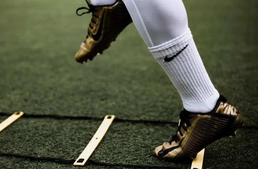 footballers socks and boots