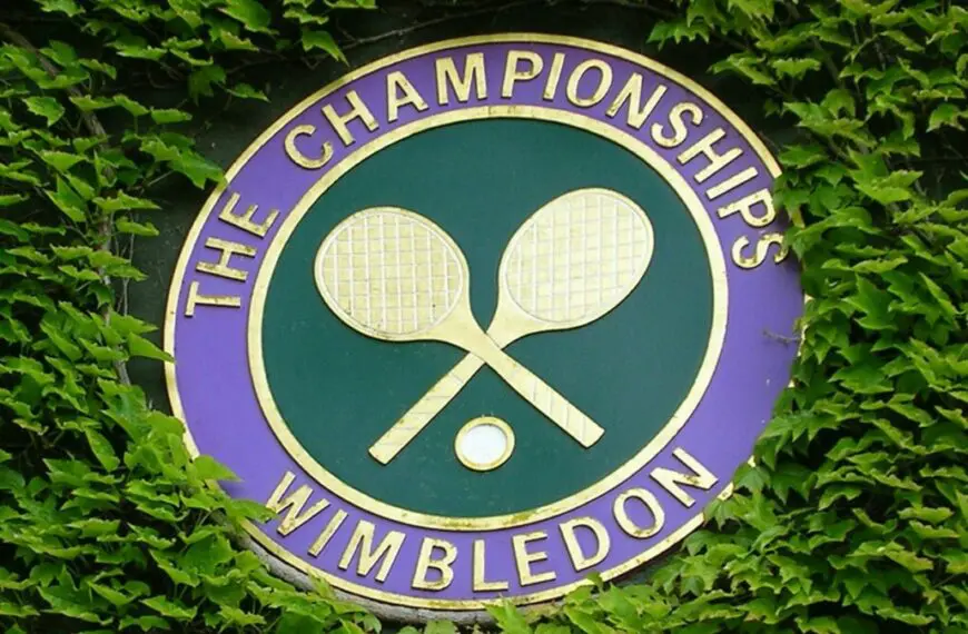 wimbledon tennis championships plaque