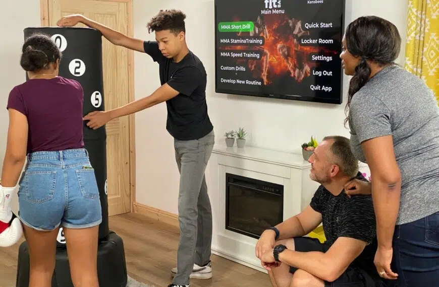 FITBAG is the first Connected Fitness MMA and boxing training system built around a punchbag
