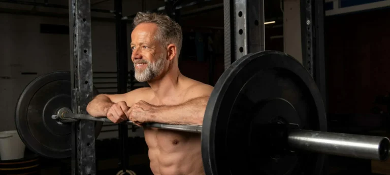 ripped muscular man over 40