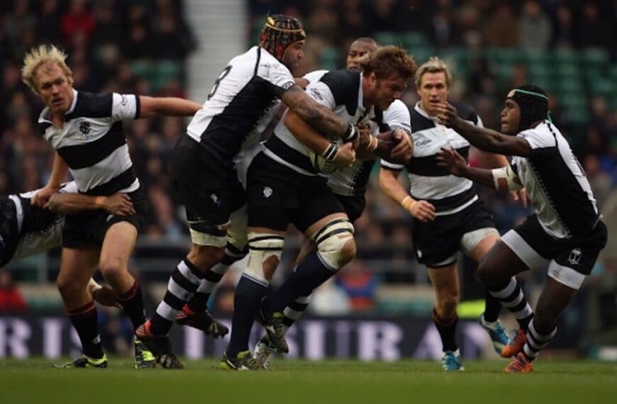Duane Vermeulen of the Barbarians