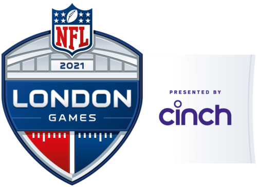 cinch and nfl london logo