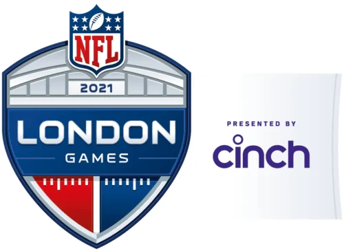 cinch and nfl london logo