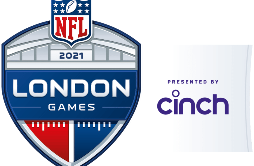 cinch and nfl london logo