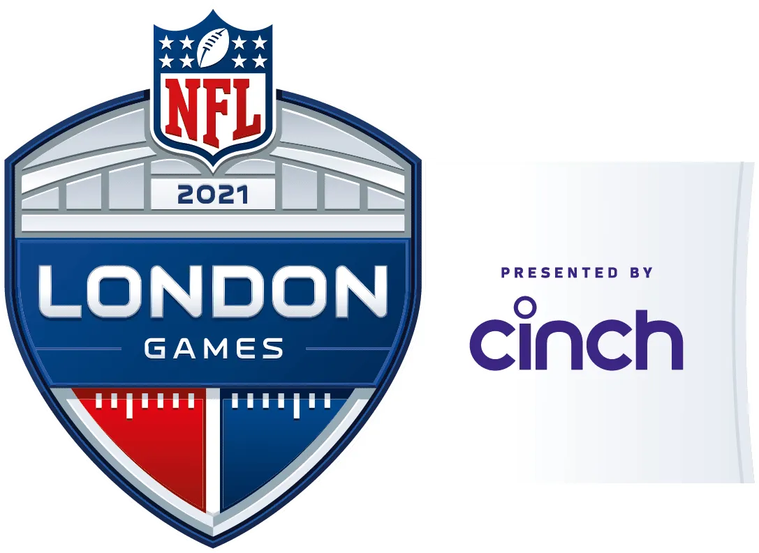 cinch and nfl london logo