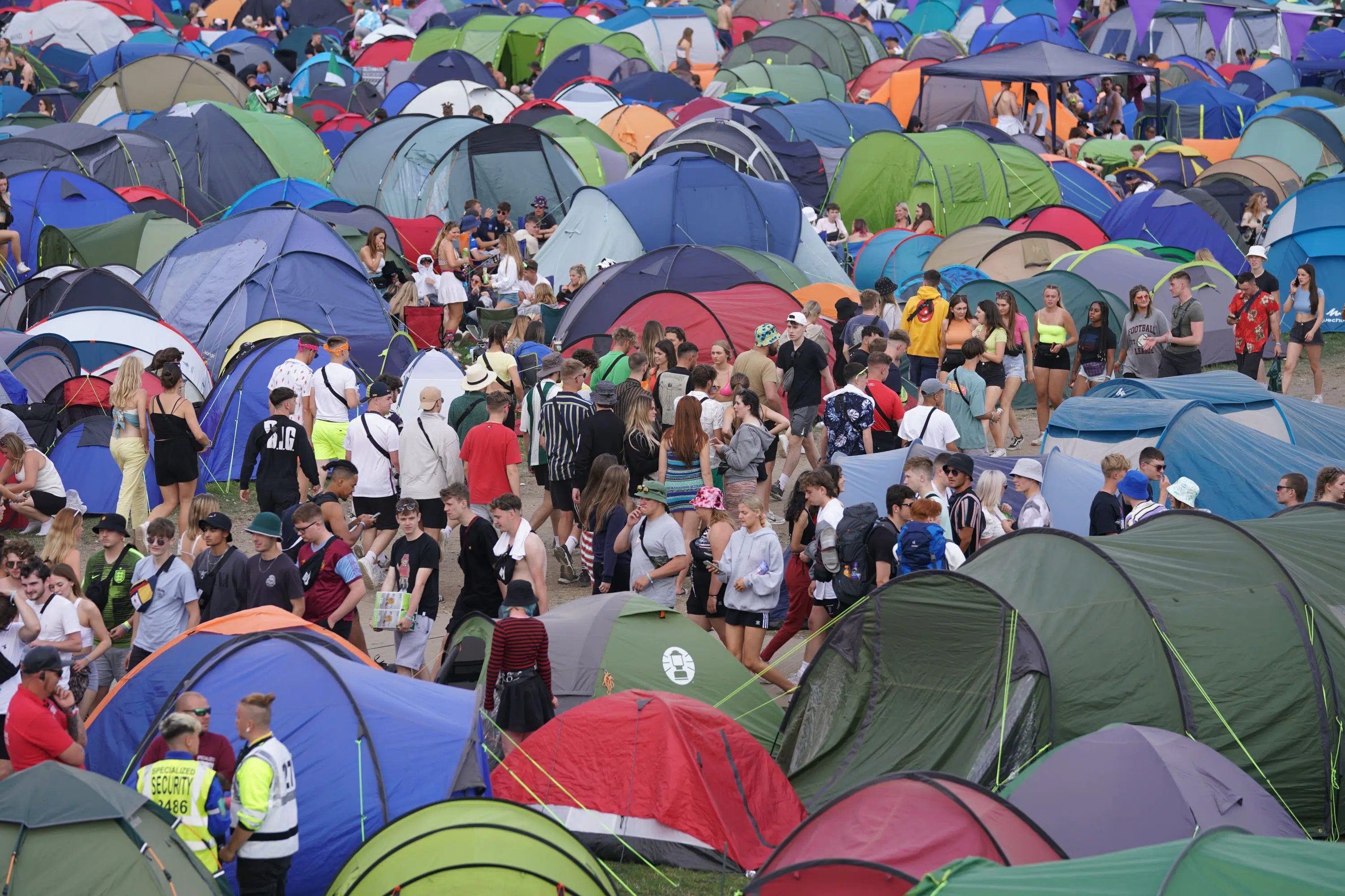 Tents at festival scaled