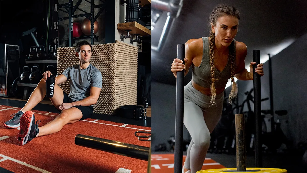 Alex Crockford and Hayley Madigan