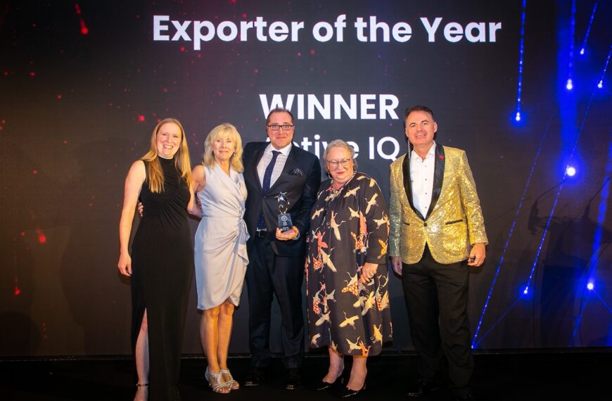 Active iq wins exporter of the year award