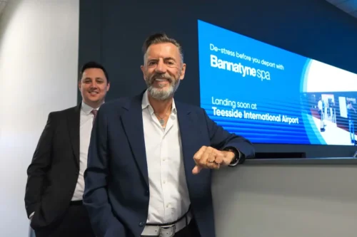 Ben Houchen with Duncan Bannatyne OBE