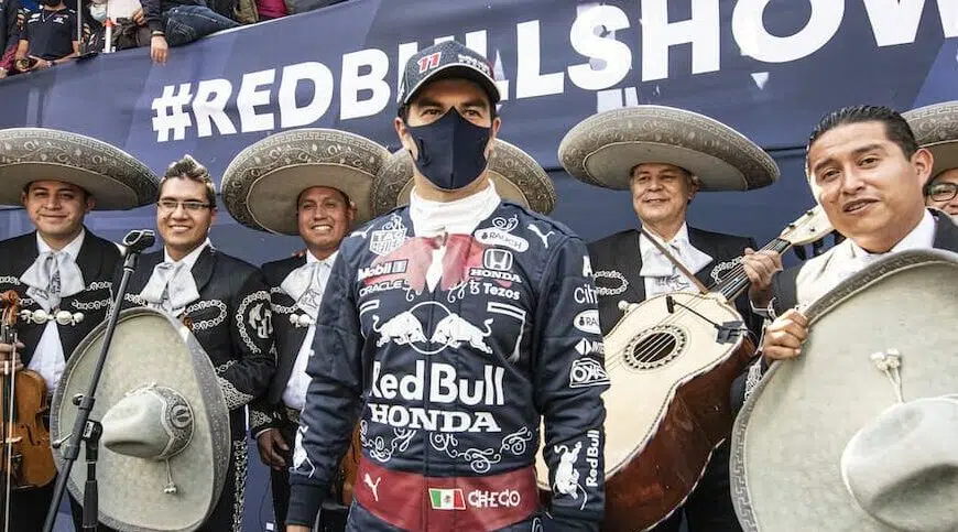 Red Bull Racing Honda Team Drivers Stand Out In Puma’s Special Edition Mariachi Race Suits