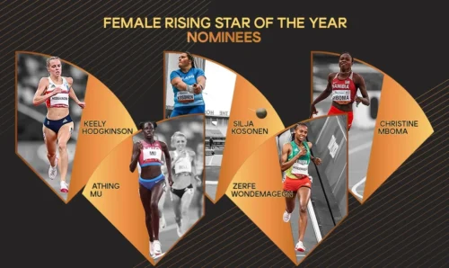 athletics Female Rising Star