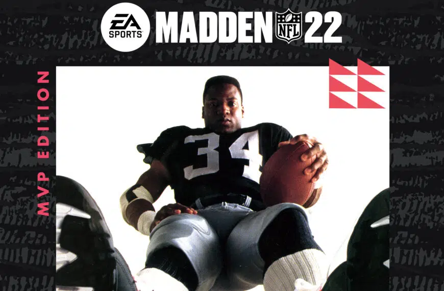 Bo jackson features on madden nfl 22 cover in a throwback to the iconic nike bo knows campaign