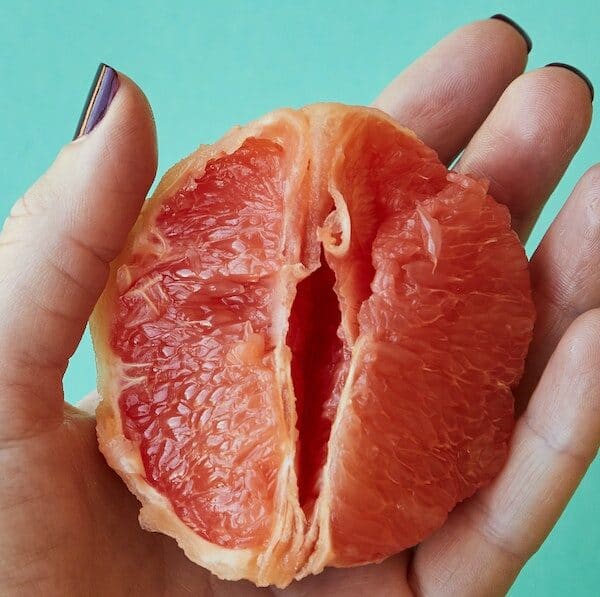 fruit that looks like a vagina