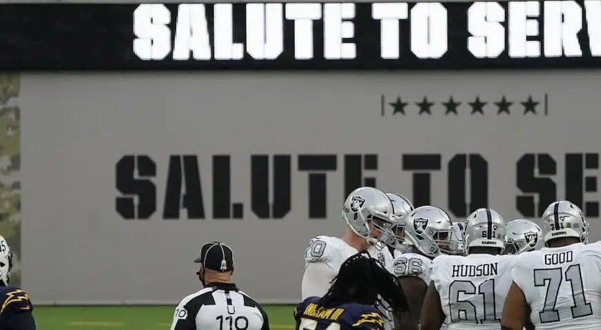 nfl salute to service