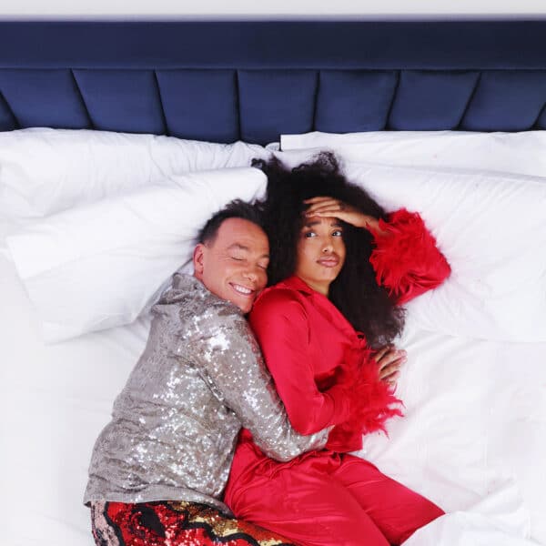 Craig Revel Horwood being a Spooner for Sleep Like Log campaign