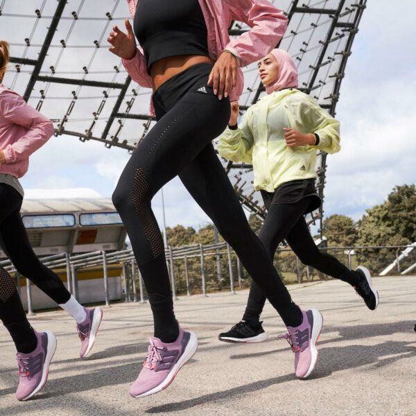Adidas ultraboost 22 created by women for the female running community