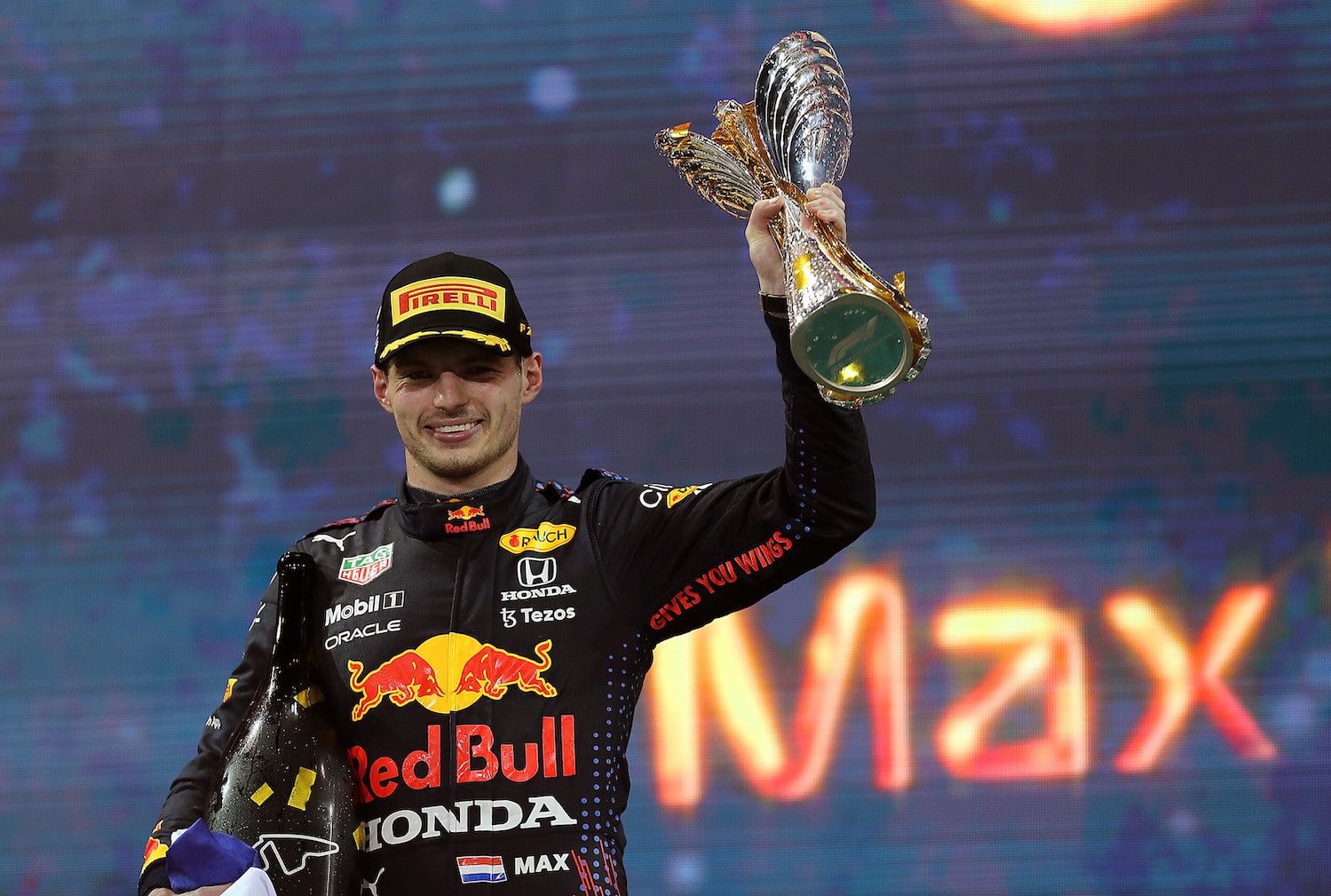 Breaking Max Verstappen Overtakes On Last Lap To Grab First F1 Title