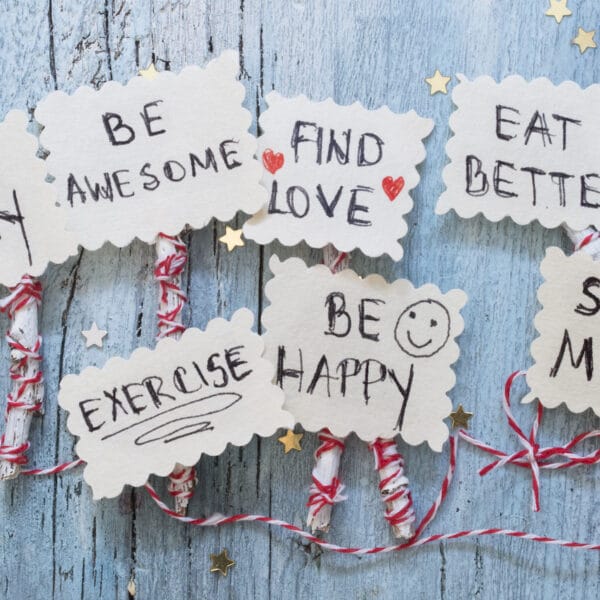 new year resolution list