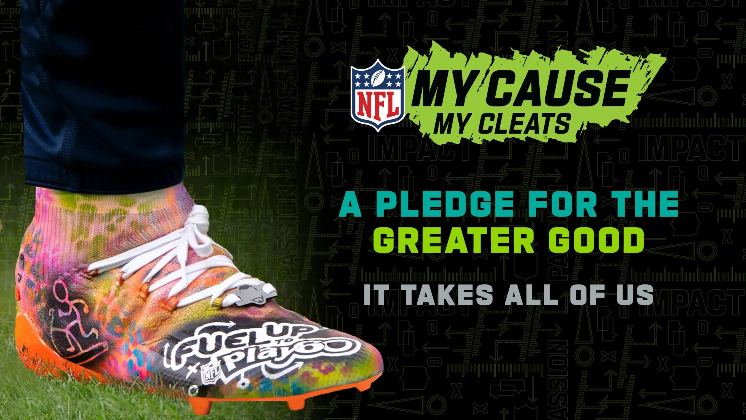 Nfl players highlight causes on-field through sixth season of my cause my cleats