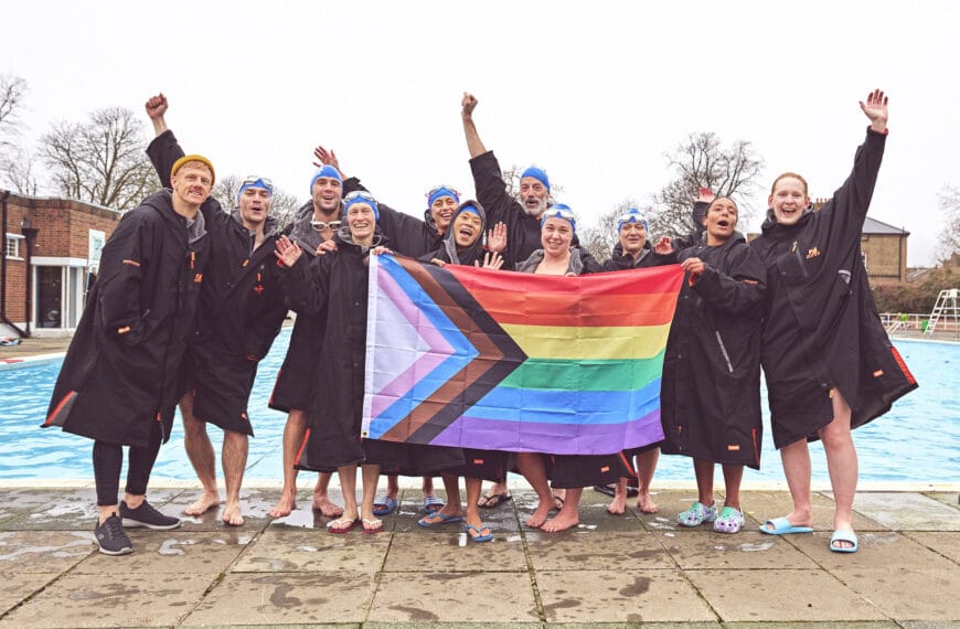 Triathlon Brand Zone3 Hosts Members Of LGBTQ+ Swimming Charity Out To Swim
