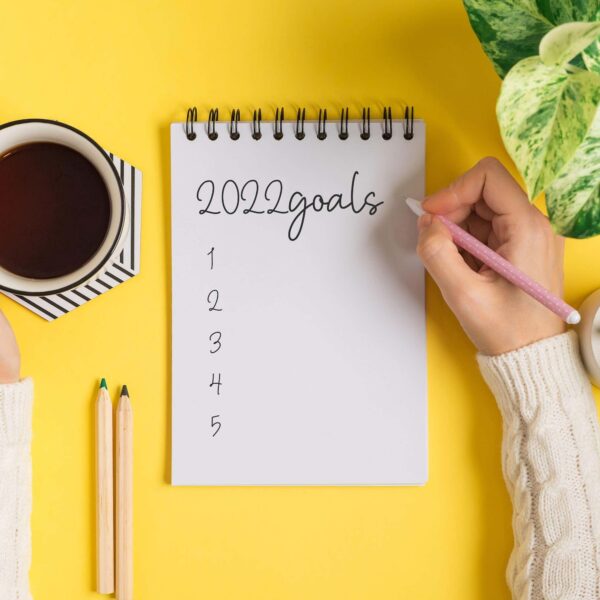 new years resolutions on note pad scaled