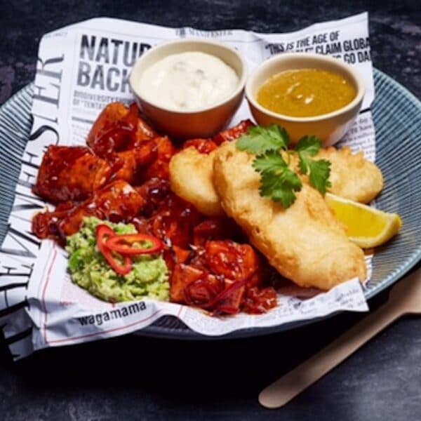 This veganuary wagamama launches the first ever high street vegan fish and chips