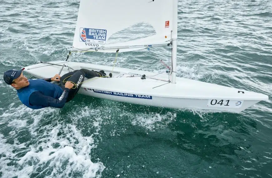Britsih sailing teams Michael Beckett