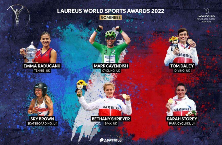 Laureus World Sports Awards 2022 Nominees Announced
