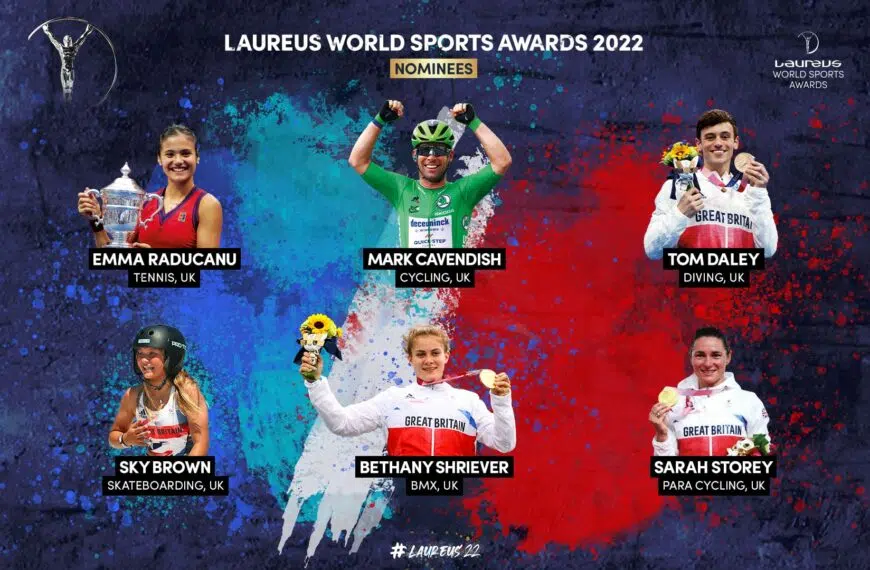 Laureus World Sports Awards Nominees 2022
