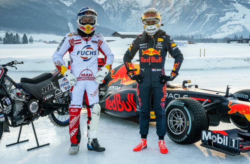 Max Verstappen of the Netherlands an Franz Zorn of Austria