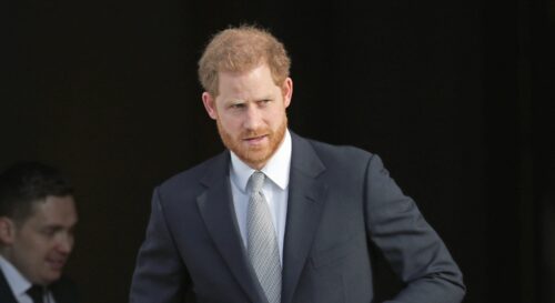 Prince Harry scaled