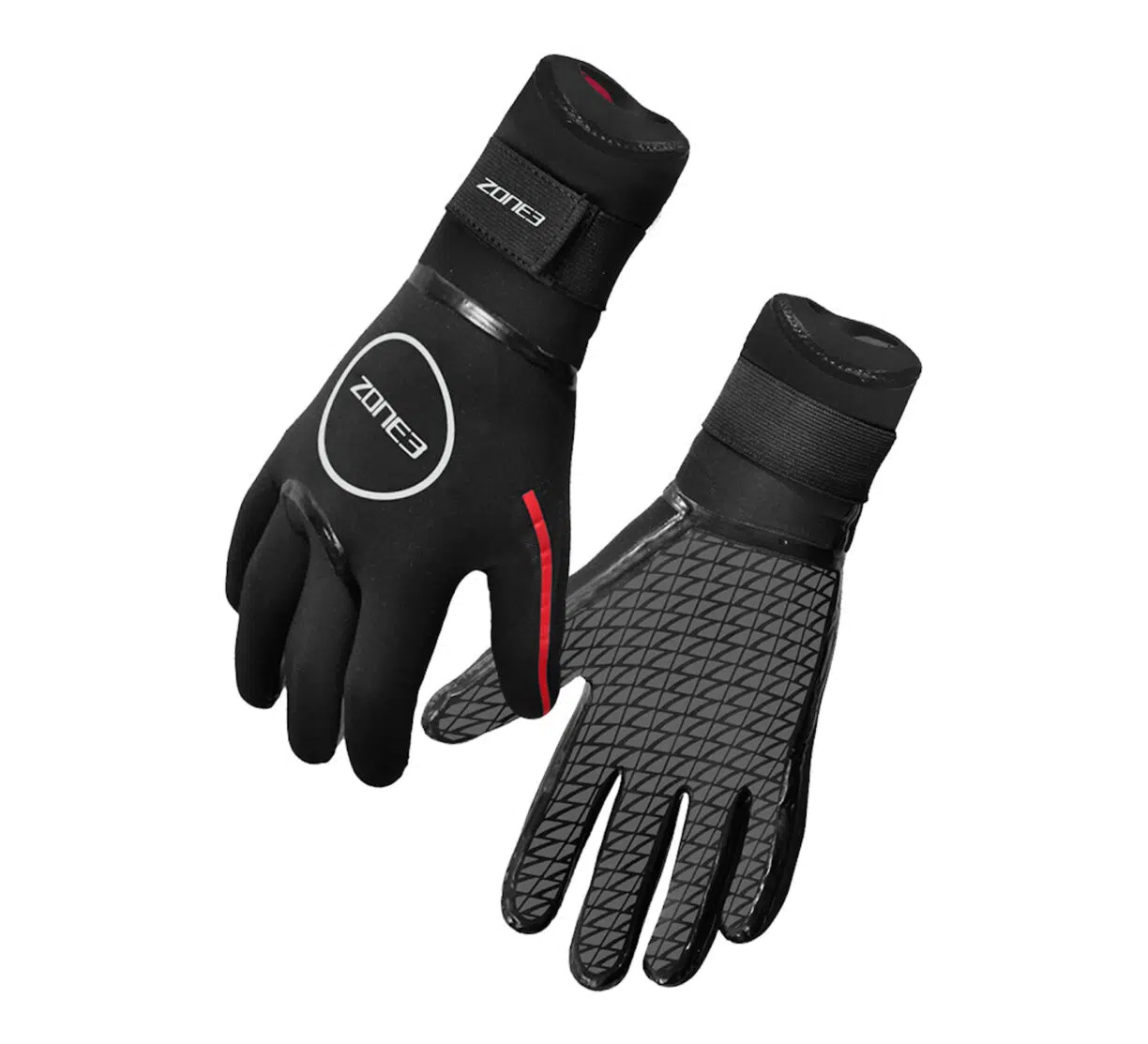 Zone3 neoprene gloves heat tech cutout 3
