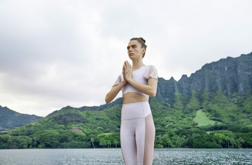 The Stunning Puma Exhale Yoga Collection Co-Created With Cara Delevingne