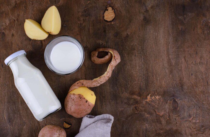 table of milk and potato scaled