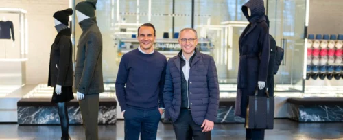 Ahmet Mercan CEO AlphaTauri and Stefano Domenicali President and CEO Formula 1