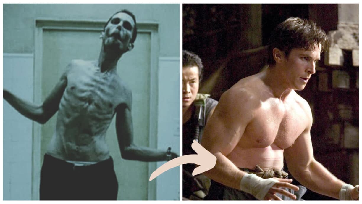 Christian bale before and after