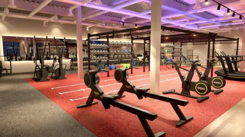 Functional zone at Lifestyle Fitness Cheshunt