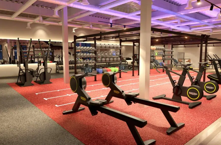 Functional zone at Lifestyle Fitness Cheshunt