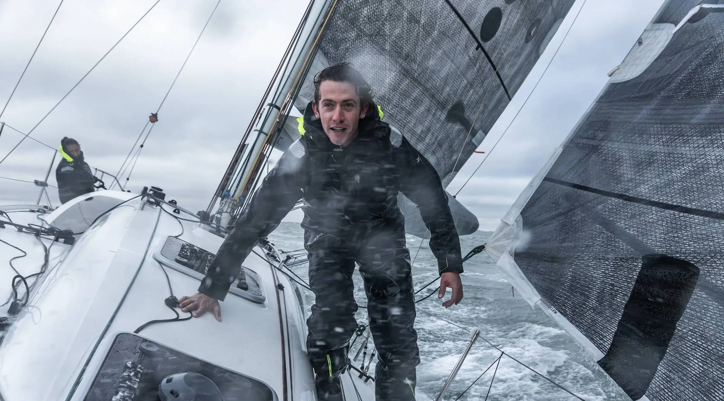 Young british sailor james harayda aiming to break records at prestigious vendée globe