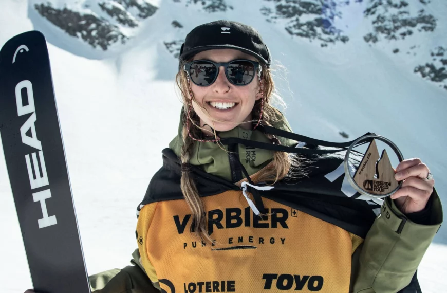 Jess Hotter is the Freeride World Tour Champion 2022