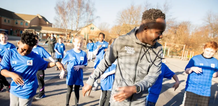 Joe Danquah PE teacher Active School Hero