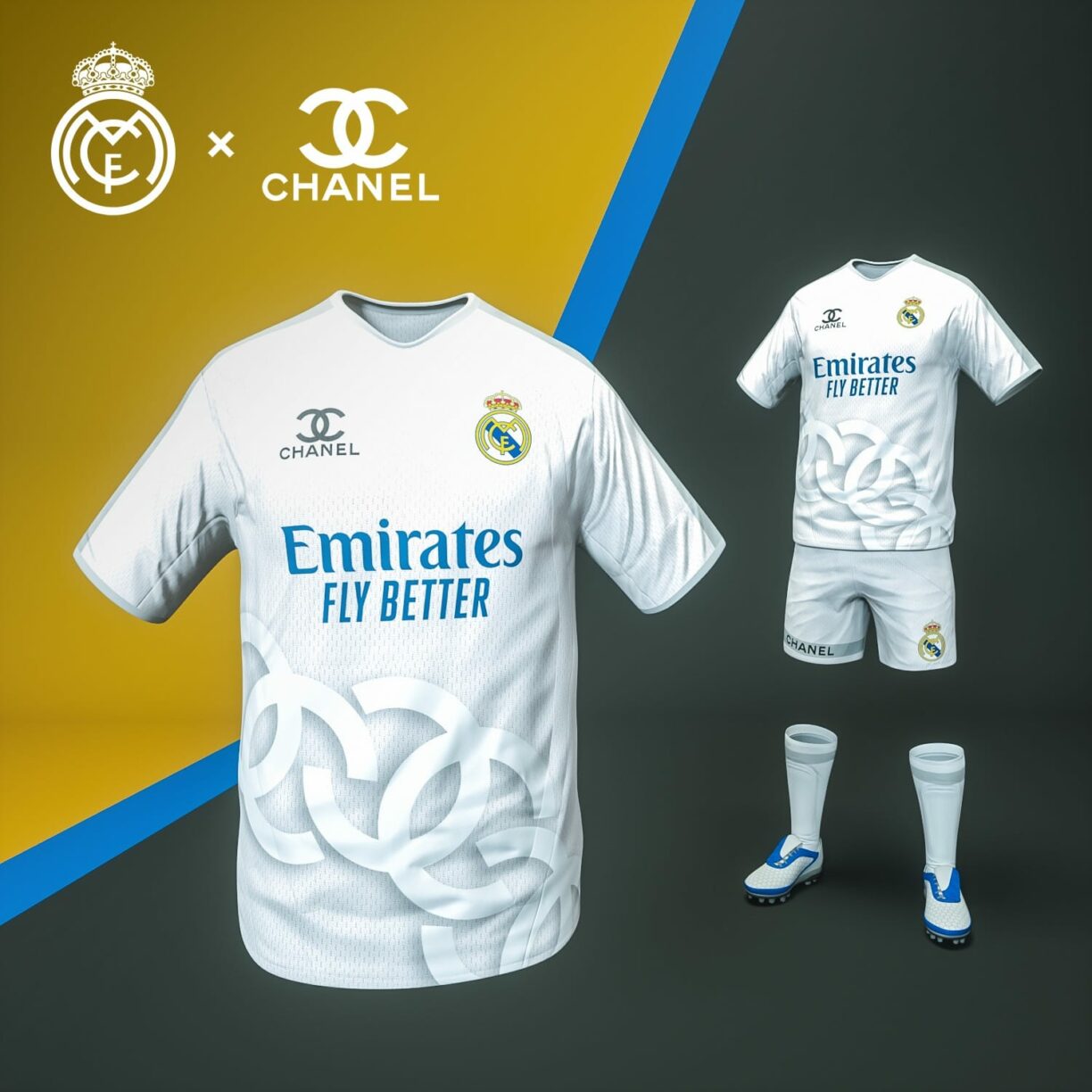 Real madrid x chanel