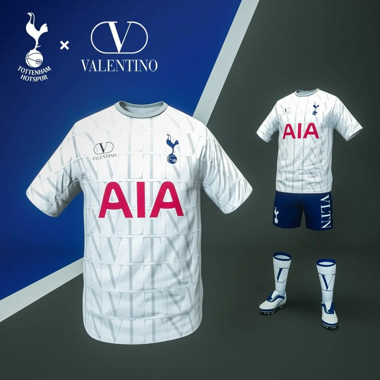 The Best Football and Fashion Collaborations We Want to See in the Future 10 Tottenham hotspur x valentino