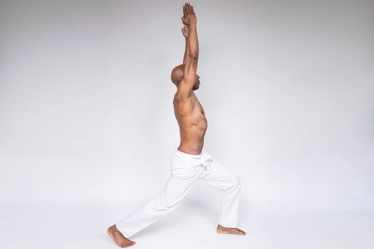 Yoga crescent lunge