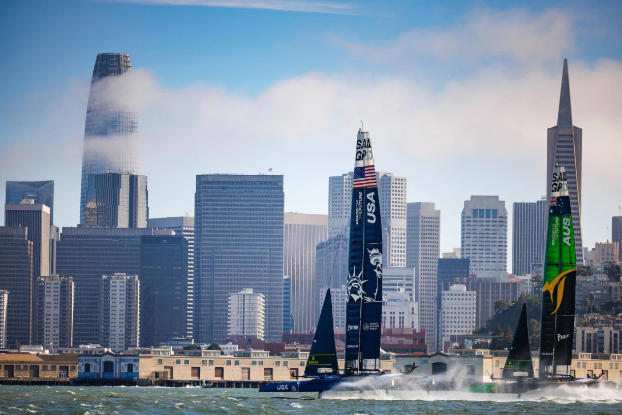 Jimmy spithill us sail gp team