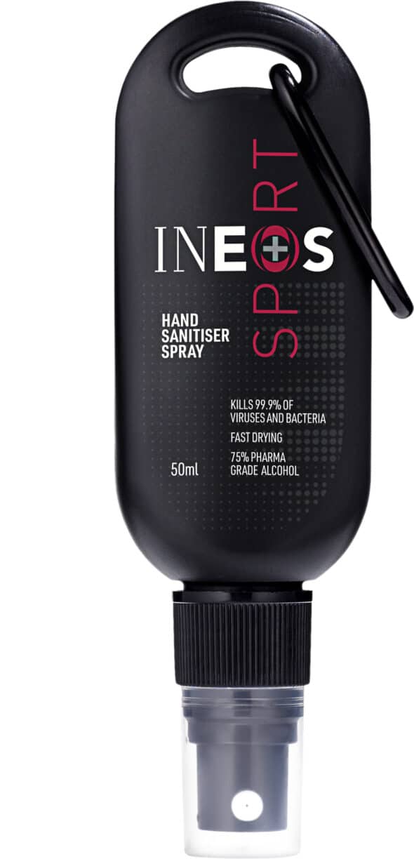 Ineos sport hand sanitiser spray 50ml 1. 99 www. Amazon. Co. Uk