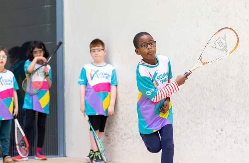 England Squash Launches Nationwide Junior Initiative, Squash Stars