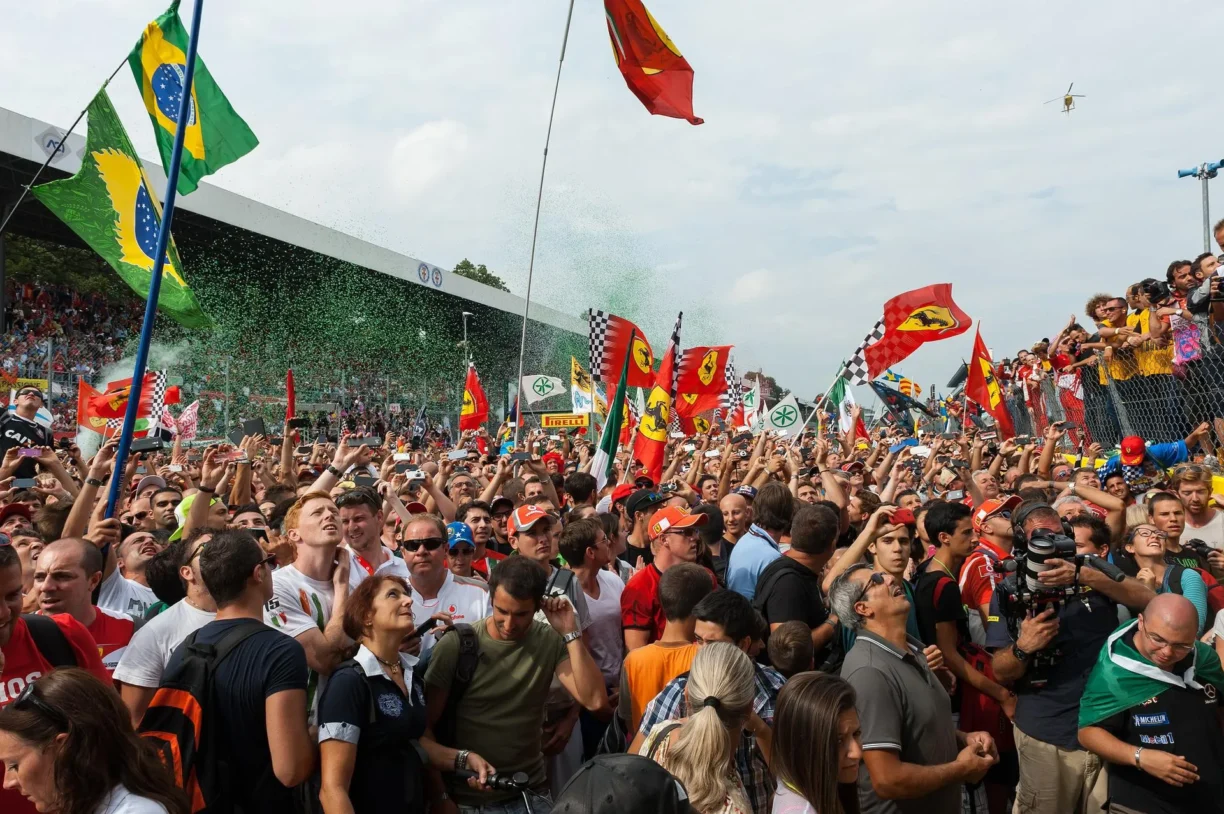 monza race celebrations