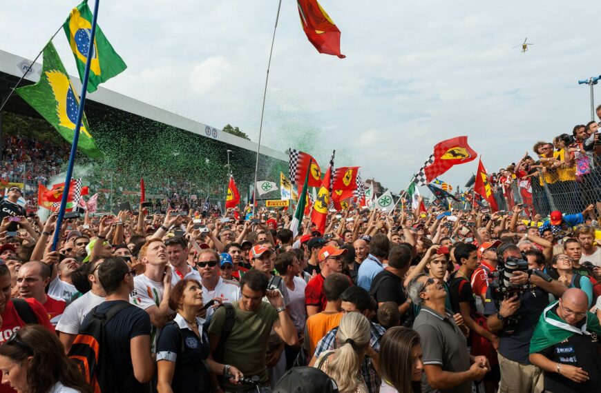 monza race celebrations